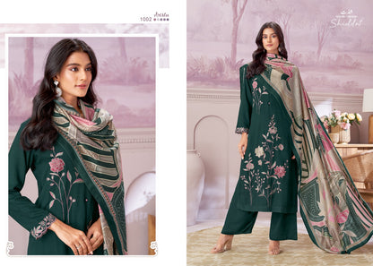 Arista Shiddat Pashmina Suits Supplier India