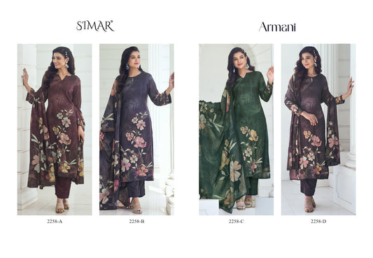 Armani 2258 Simar Pashmina Suits Wholesale