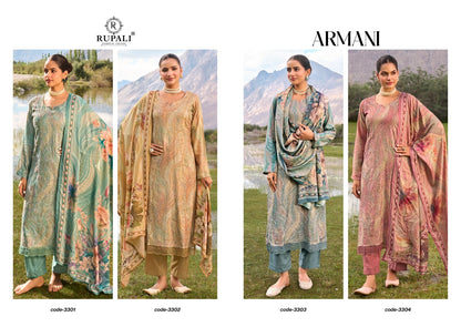 Armani Rupali Viscose Pashmina Suits Supplier