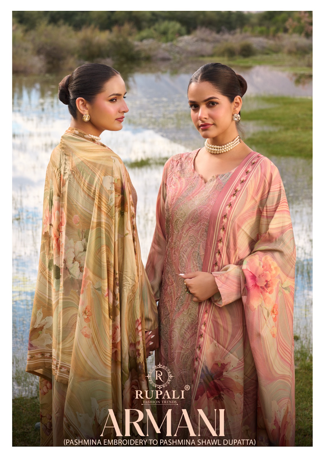 Armani Rupali Viscose Pashmina Suits Supplier