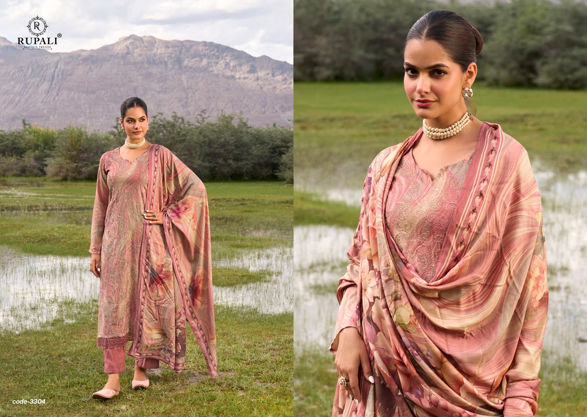 Armani Rupali Viscose Pashmina Suits Supplier