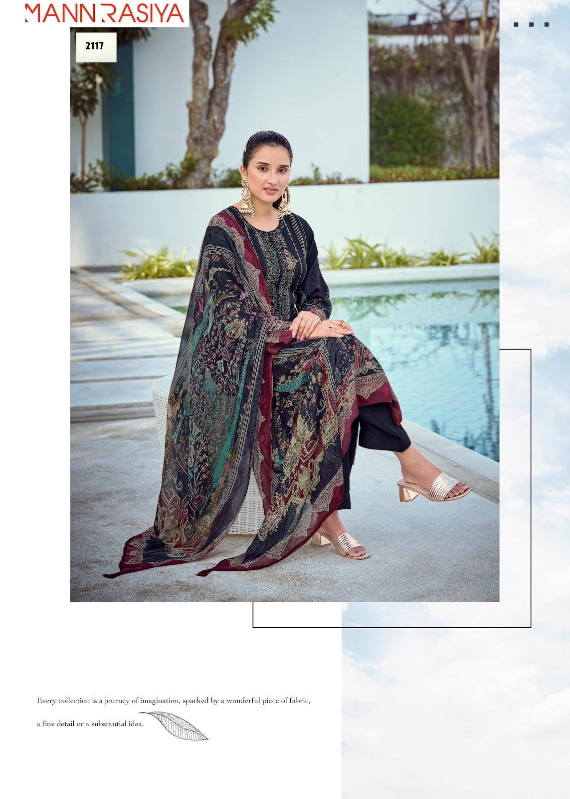 Arnica Mannrasiya Pure Jaam Pant Style Suits Manufacturer India