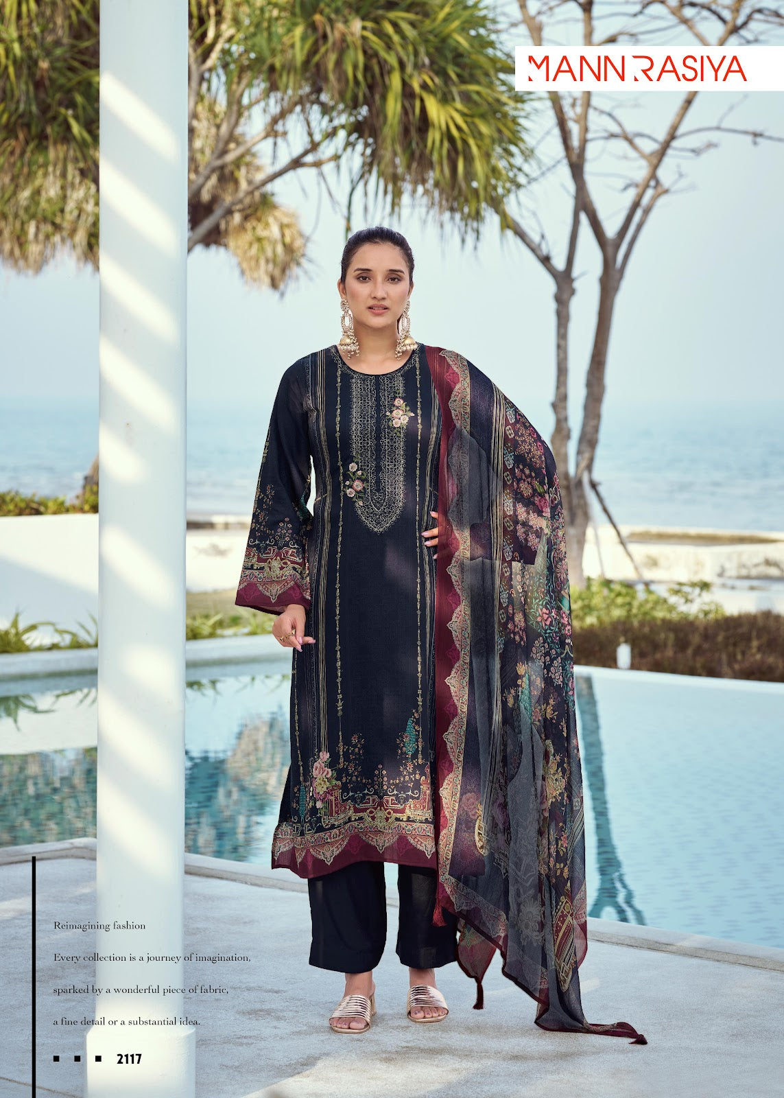 Arnica Mannrasiya Pure Jaam Pant Style Suits Manufacturer India