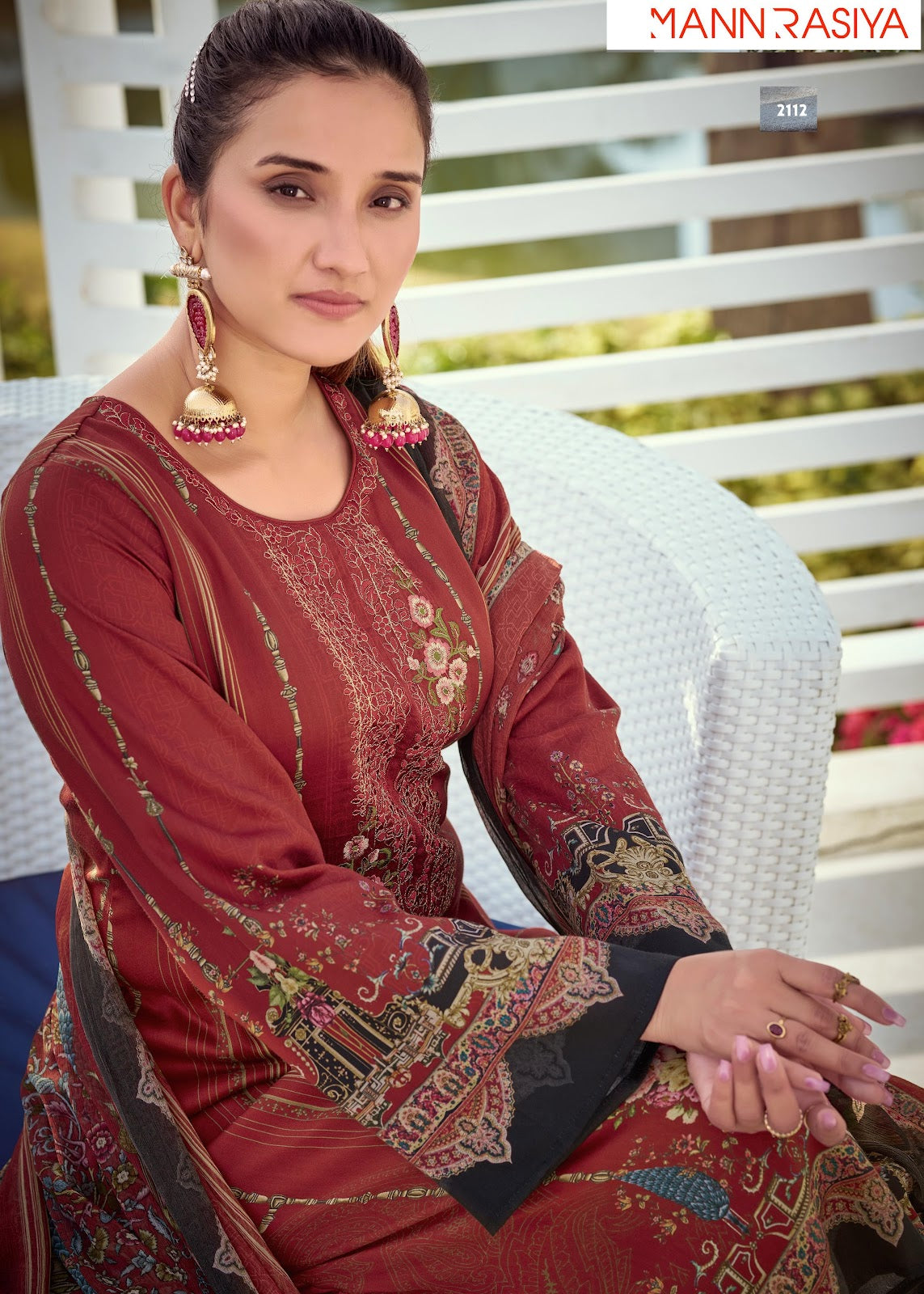 Arnica Mannrasiya Pure Jaam Pant Style Suits Manufacturer India