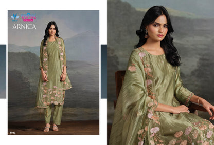 Arnica Vipul Catonic Silk Pant Style Suits Supplier