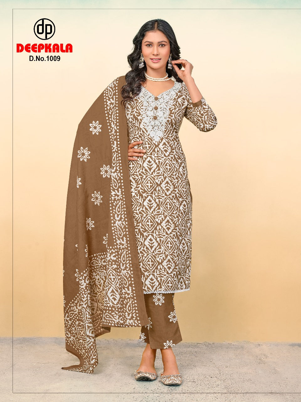 Arohi Vol 1 Deepkala Pure Cotton Readymade Pant Style Suits Manufacturer Gujarat