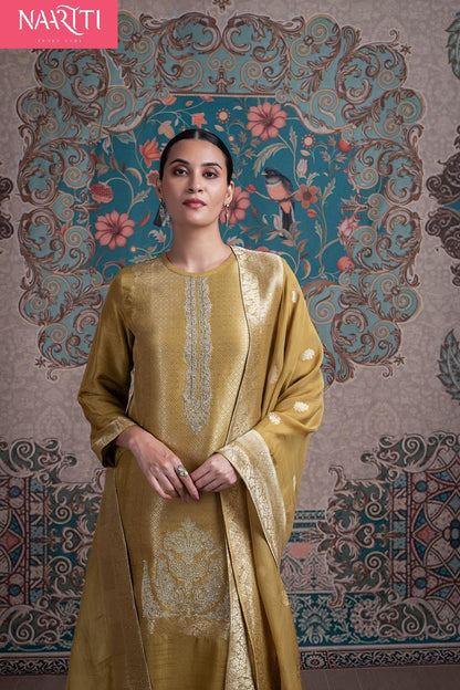 Arohum Naariti Pure Silk Pant Style Suits Wholesaler India