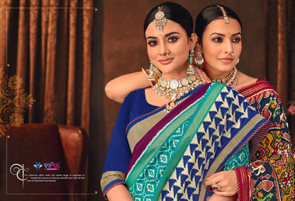 Aroma 89305-89316 Vipul Silk Sarees Supplier Gujarat
