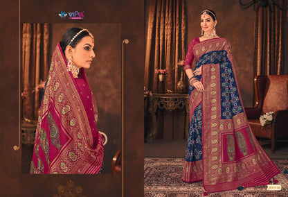 Aroma 89305-89316 Vipul Silk Sarees Supplier Gujarat