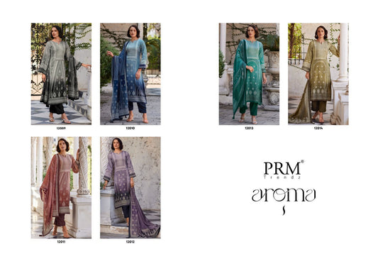 Aroma Prm Trendz Jam Cotton Pant Style Suits Wholesale Rate