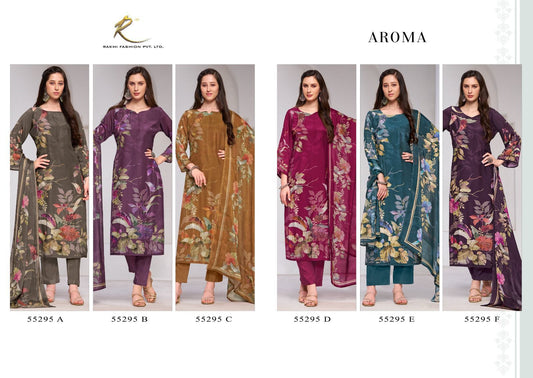 Aroma Rakhi Fashion Pure Viscose Pant Style Suits Wholesale Price