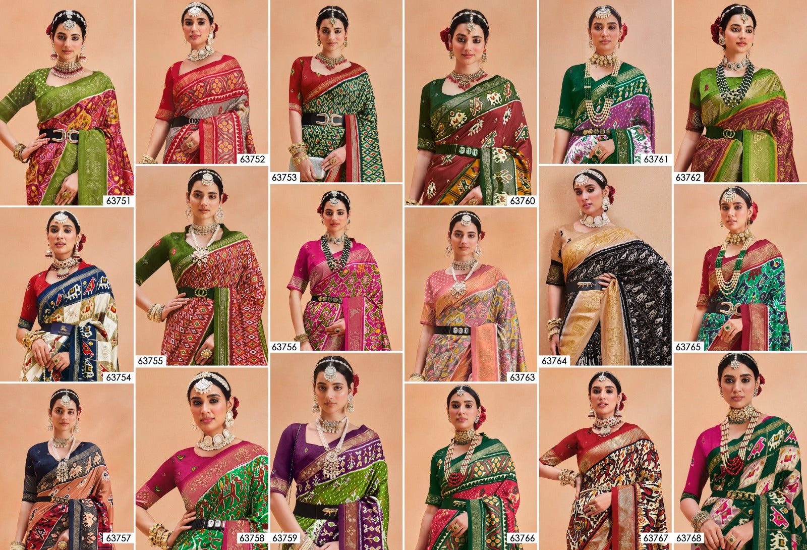 Aroma Silk Plus 2 Vipul Dola Silk Sarees