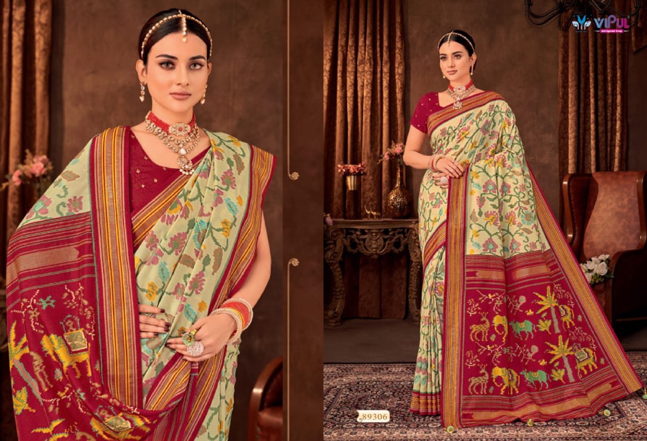 Aroma Silk Plus Vol 5 Vipul Soft Silk Sarees Supplier Ahmedabad