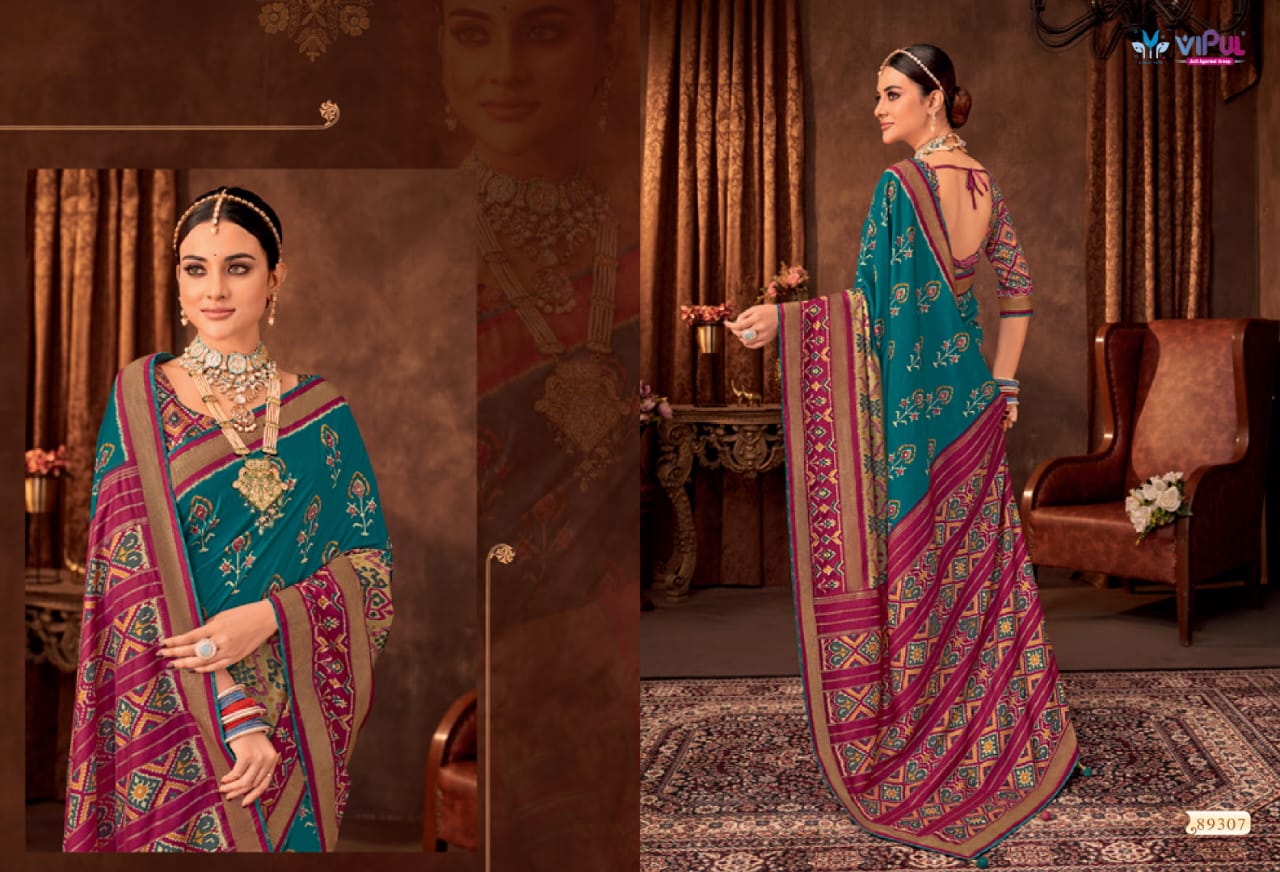 Aroma Silk Plus Vol 5 Vipul Soft Silk Sarees Supplier Ahmedabad