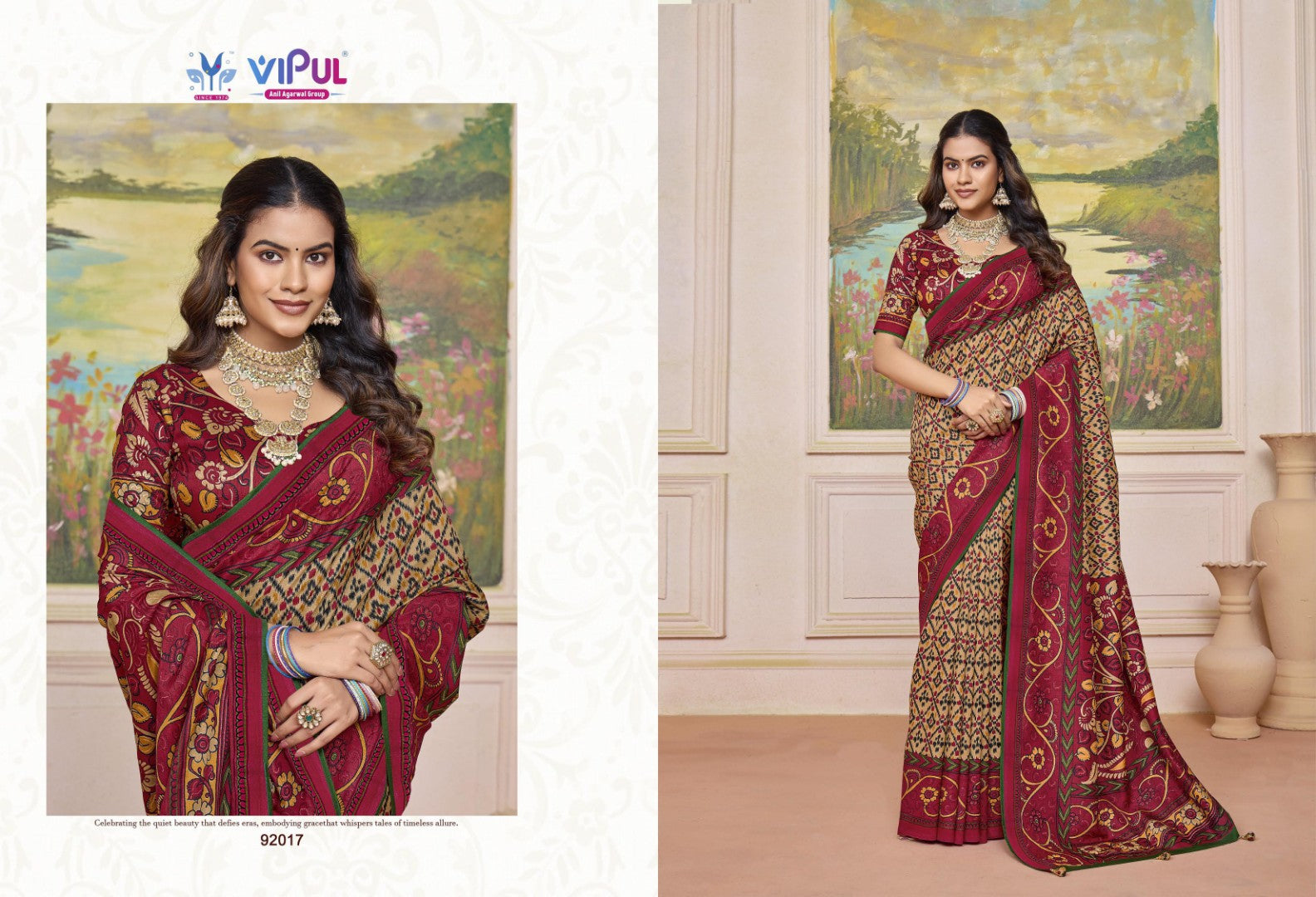 Aroma Silk Plus Vol 8 Vipul Dola Sarees Wholesale Rate