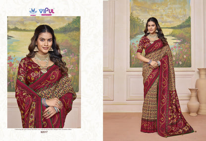 Aroma Silk Plus Vol 8 Vipul Dola Sarees Wholesale Rate
