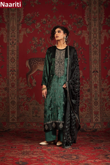 Aron Naariti Velvet Suits Wholesale Price