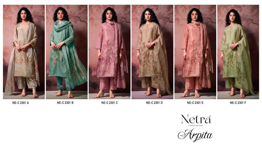 Arpita Netra Gadwal Silk Pant Style Suits Wholesale Price