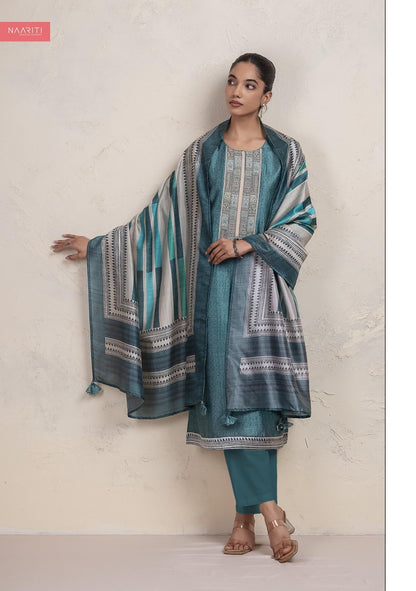 Arqeet Naariti Silk Pant Style Suits Wholesale Price