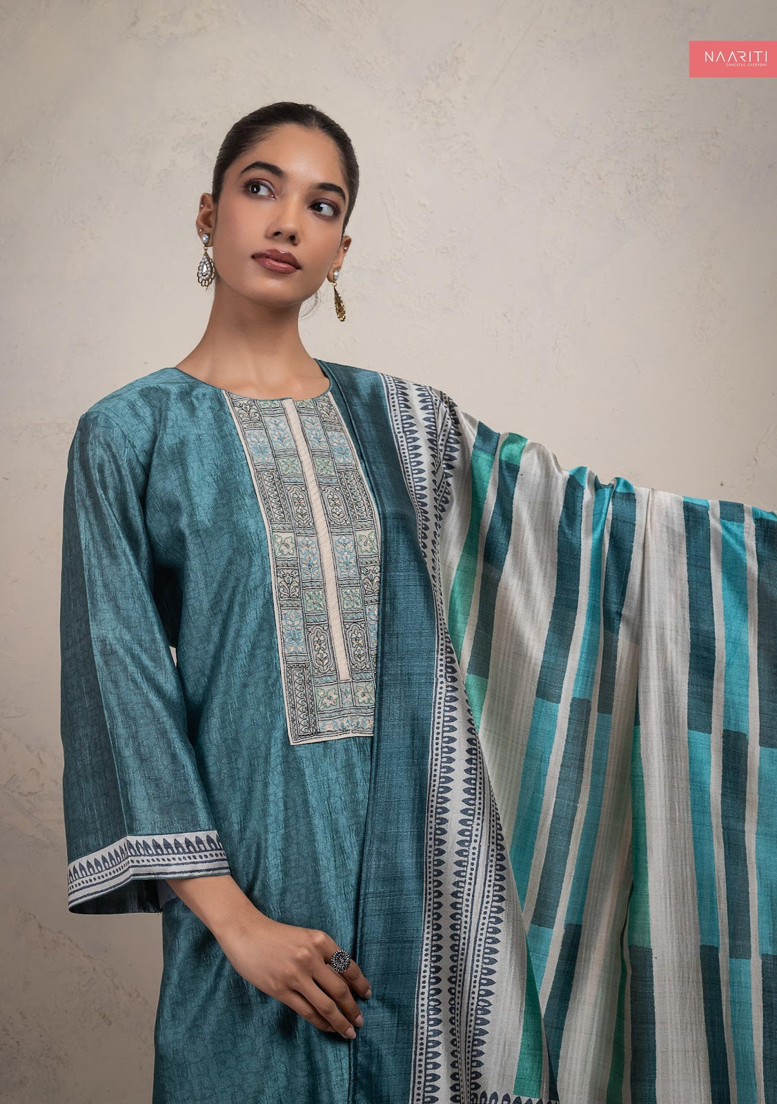 Arqeet Naariti Silk Pant Style Suits Wholesale Price