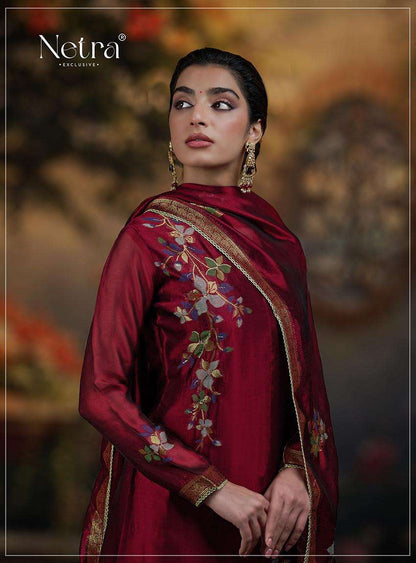Arra Netra Premium Viscose Pant Style Suits Supplier India