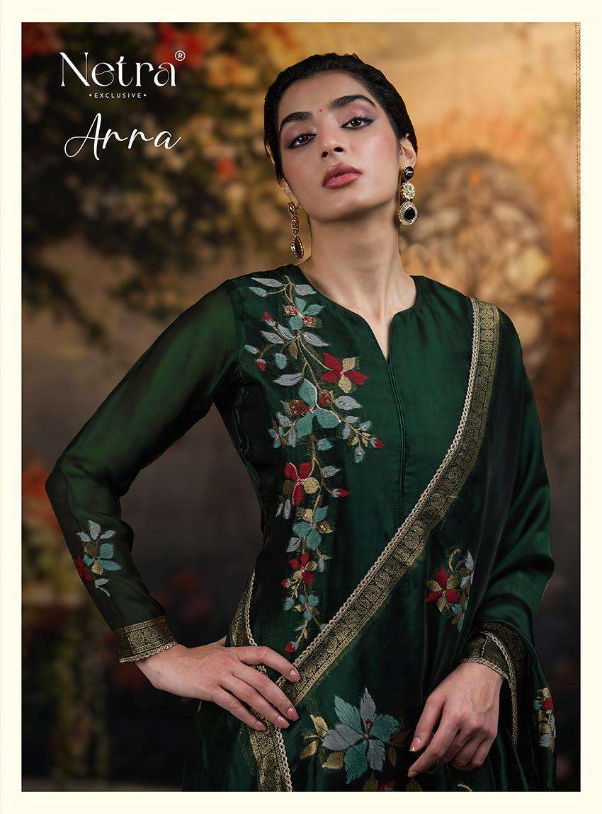 Arra Netra Premium Viscose Pant Style Suits Supplier India