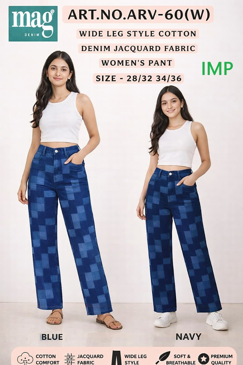 Art Arv-60 W Imp Cotton Women Pants Wholesale