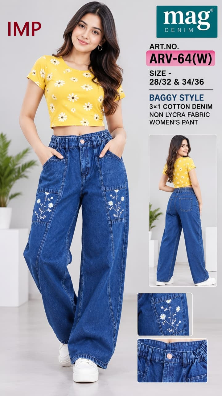 Art Arv-64 W Imp Denim Women Pants Manufacturer Gujarat