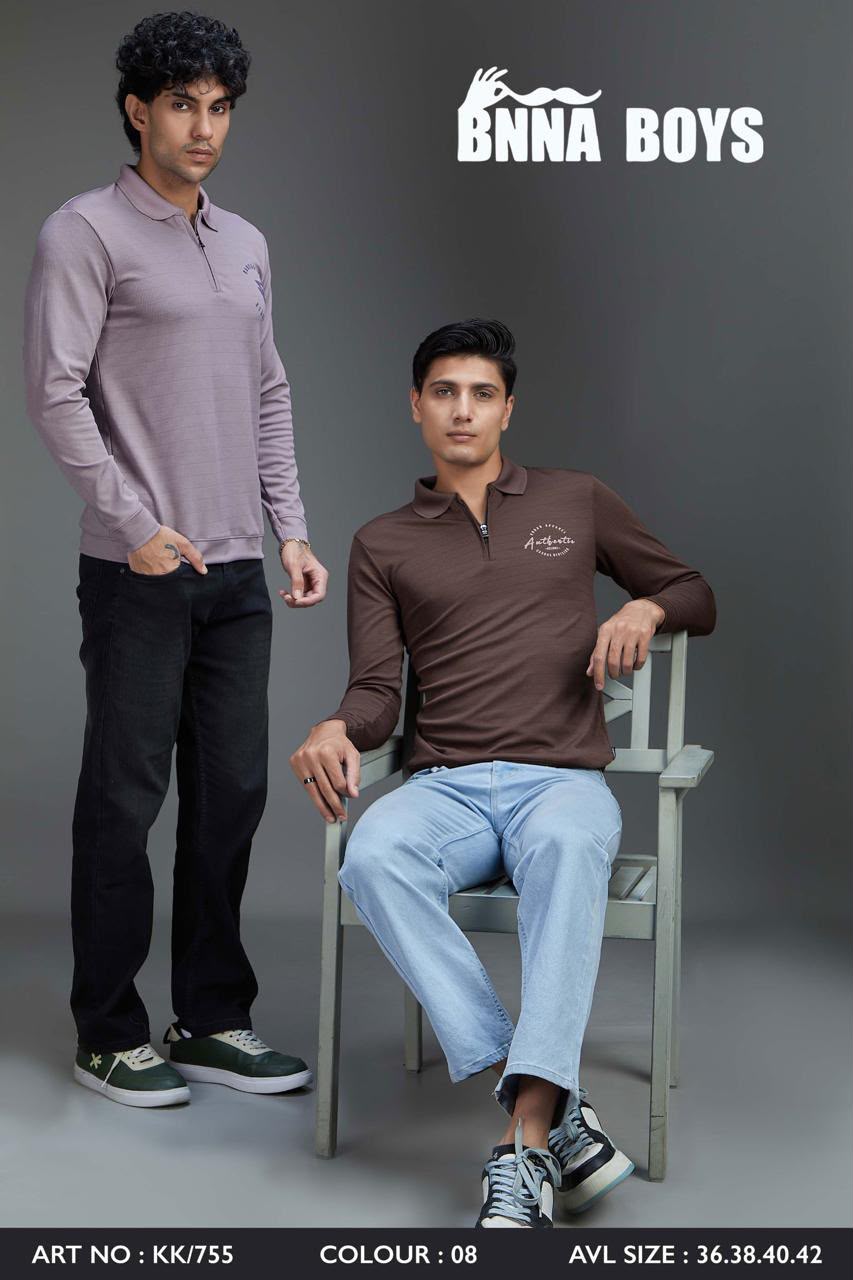 Art Kk 755 Full Sleeves Bnna Micro Mens Tshirts Supplier India