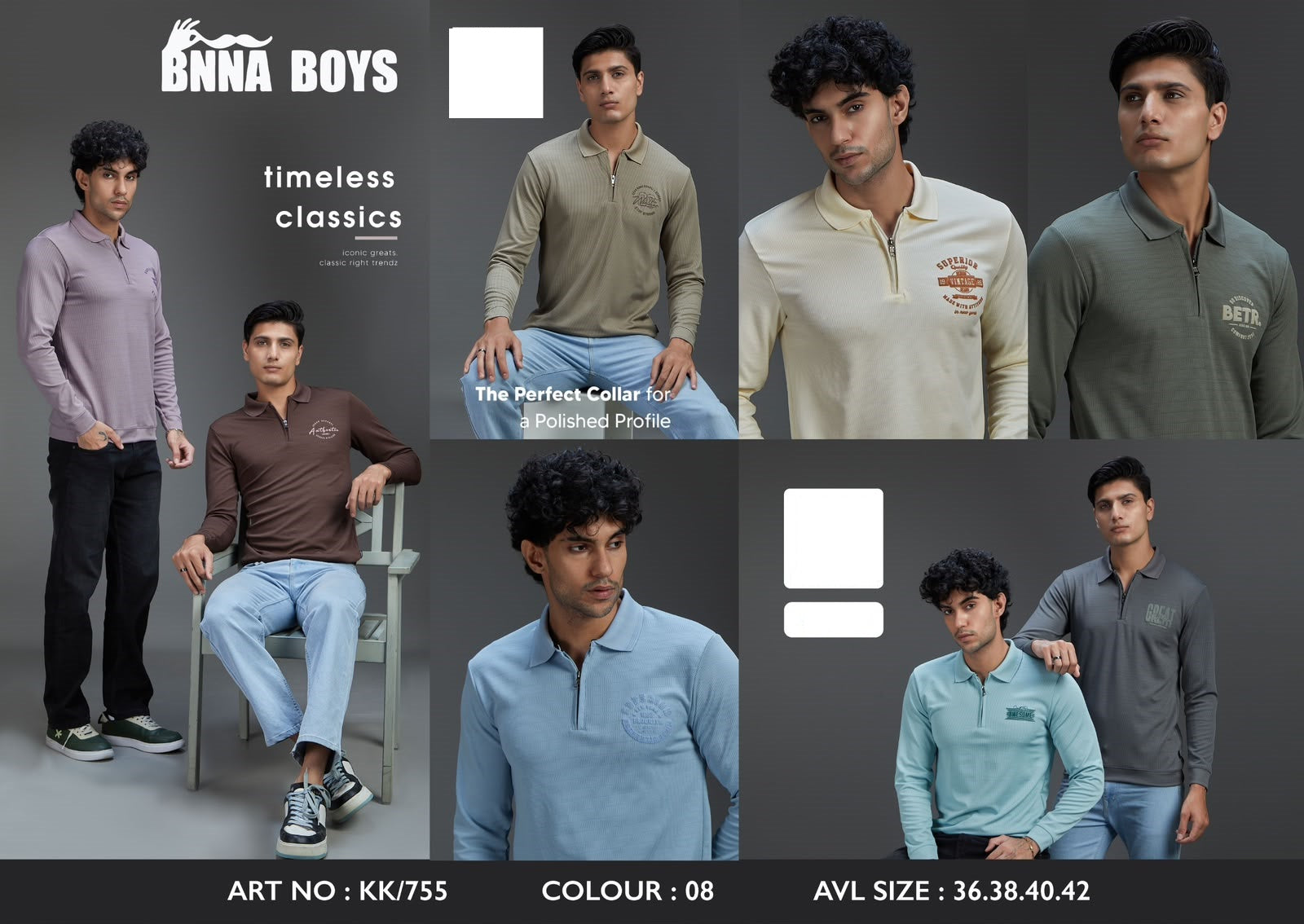 Art Kk 755 Full Sleeves Bnna Micro Mens Tshirts Supplier India