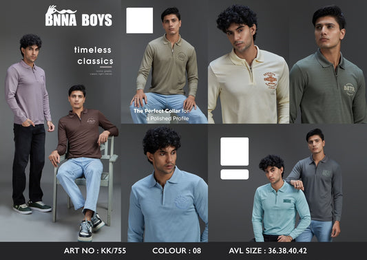 Art Kk 755 Full Sleeves Bnna Micro Mens Tshirts Supplier India