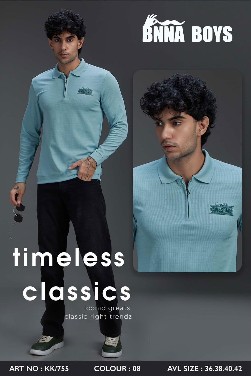 Art Kk 755 Full Sleeves Bnna Micro Mens Tshirts Supplier India