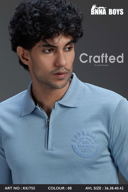 Art Kk 755 Full Sleeves Bnna Micro Mens Tshirts Supplier India