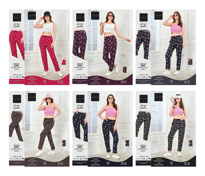 Art No 204 Skager Cotton Women Night Lower Exporter India