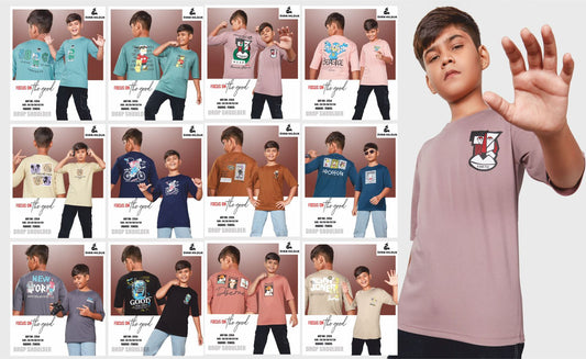 Art No 2354 Svan Hildur Tencil Boys Tshirt Manufacturer