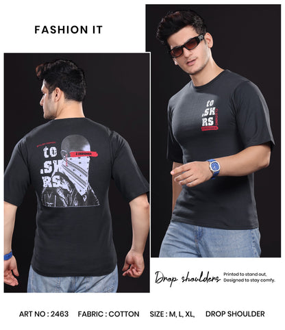Art No 2463 Fashion It Cotton Mens Tshirts Wholesaler Ahmedabad