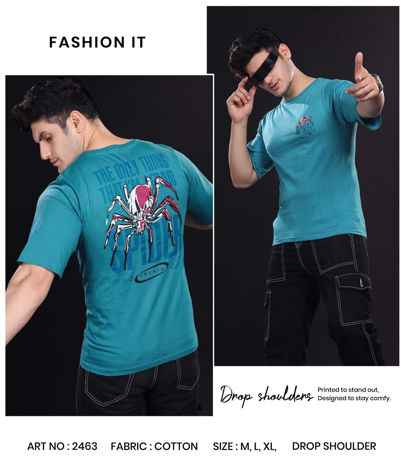 Art No 2463 Fashion It Cotton Mens Tshirts Wholesaler Ahmedabad