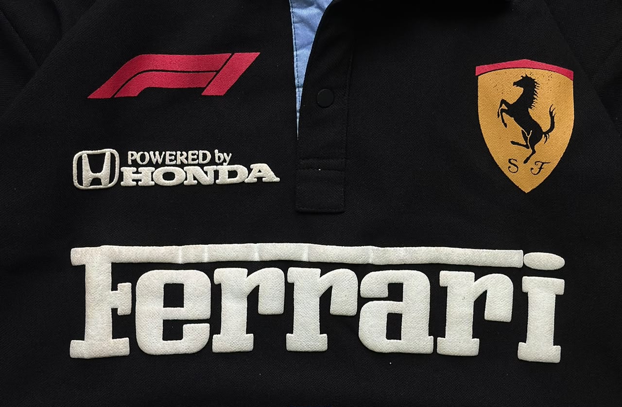 Art No 3149 Ferrari Cotton Mens Tshirts Exporter Ahmedabad
