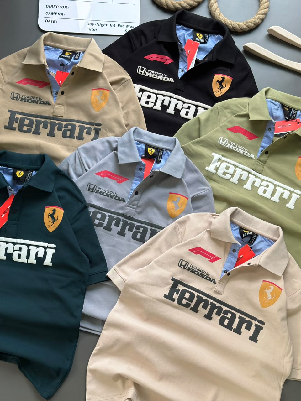 Art No 3149 Ferrari Cotton Mens Tshirts Exporter Ahmedabad