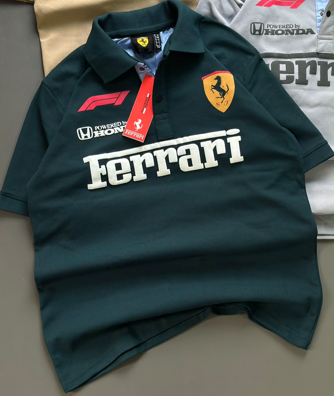 Art No 3149 Ferrari Cotton Mens Tshirts Exporter Ahmedabad
