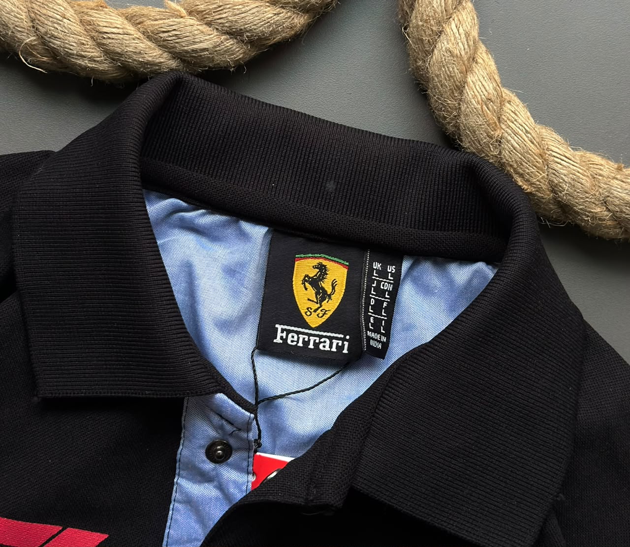 Art No 3149 Ferrari Cotton Mens Tshirts Exporter Ahmedabad