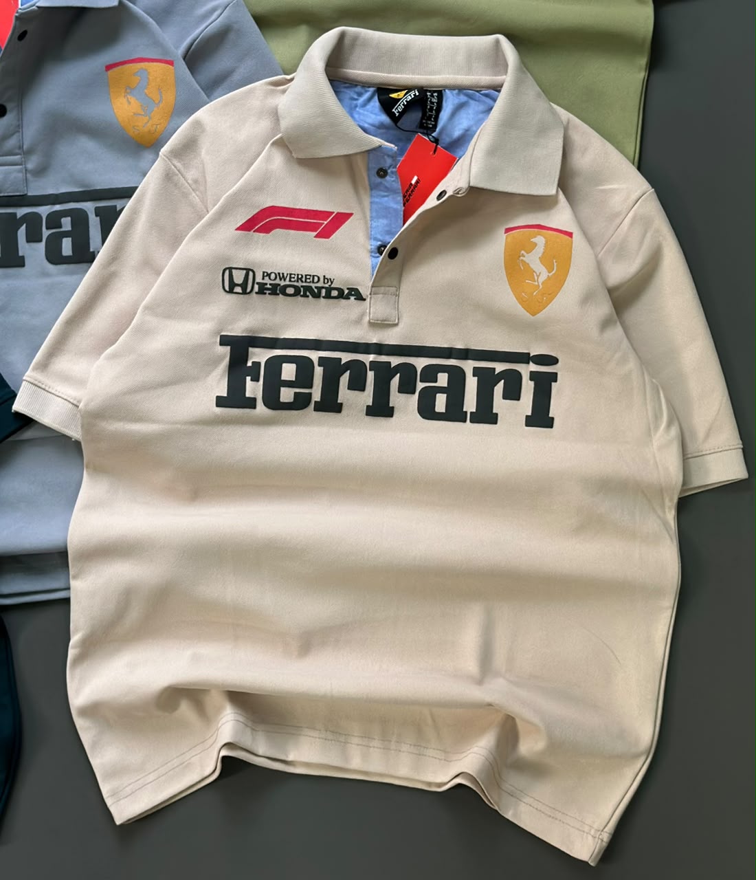 Art No 3149 Ferrari Cotton Mens Tshirts Exporter Ahmedabad