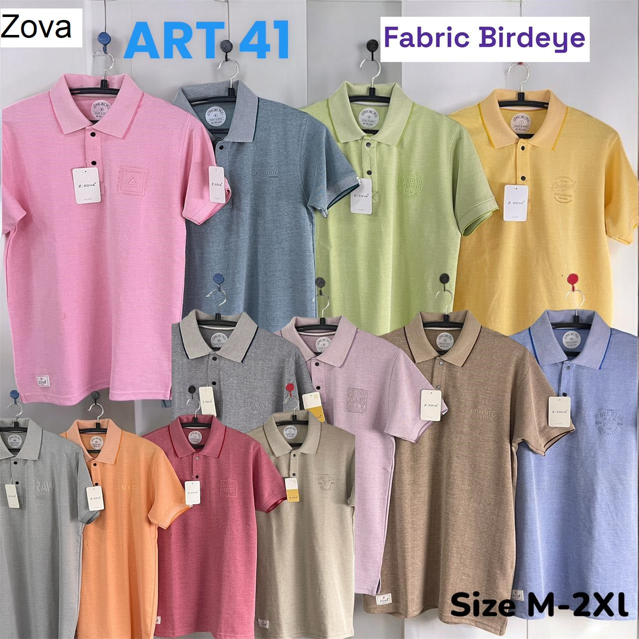 Art No 41 Zova Bird Eye Mens Tshirts Supplier Ahmedabad