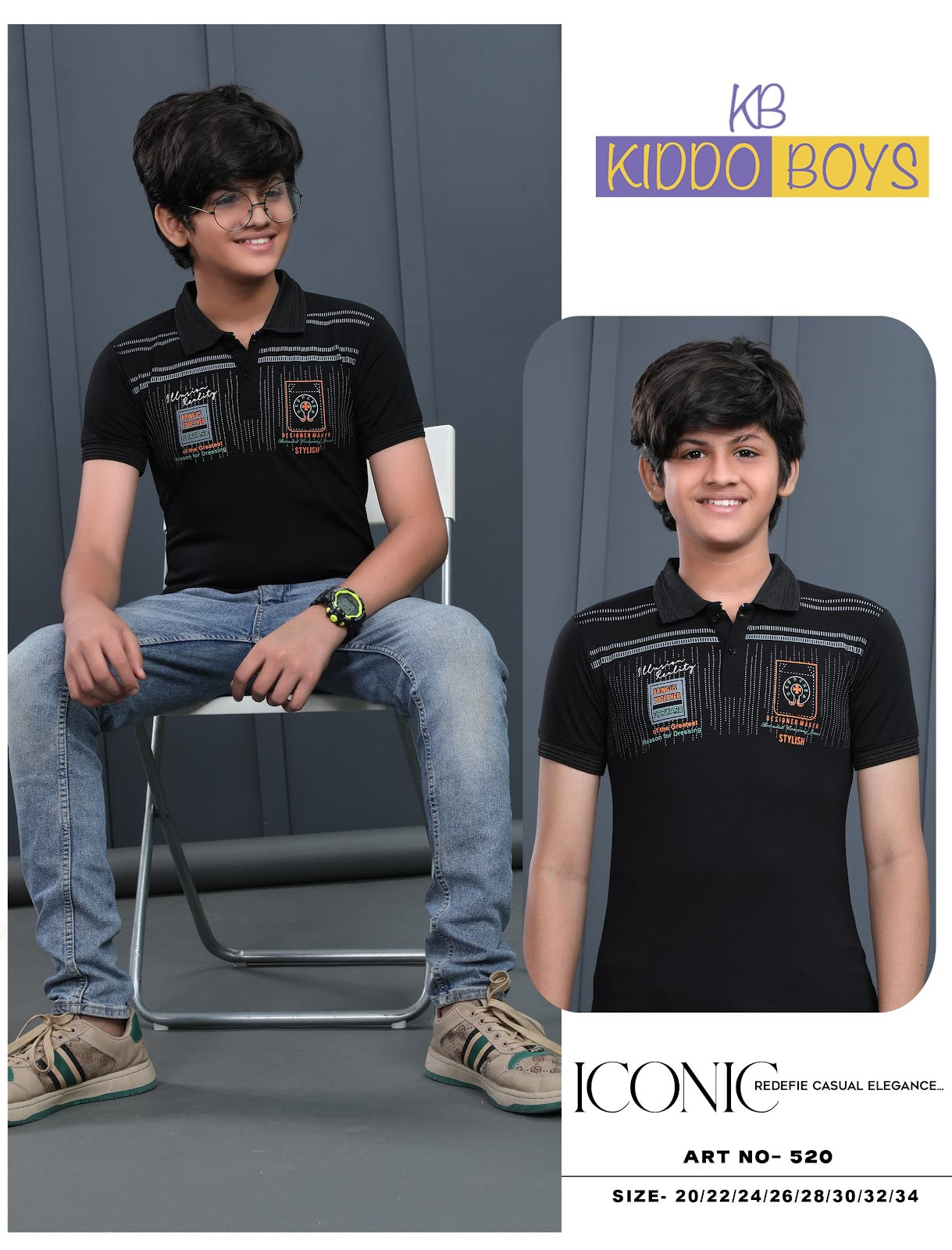 Art No 520 Kiddo Tencil Lycra Boys Tshirt Supplier India