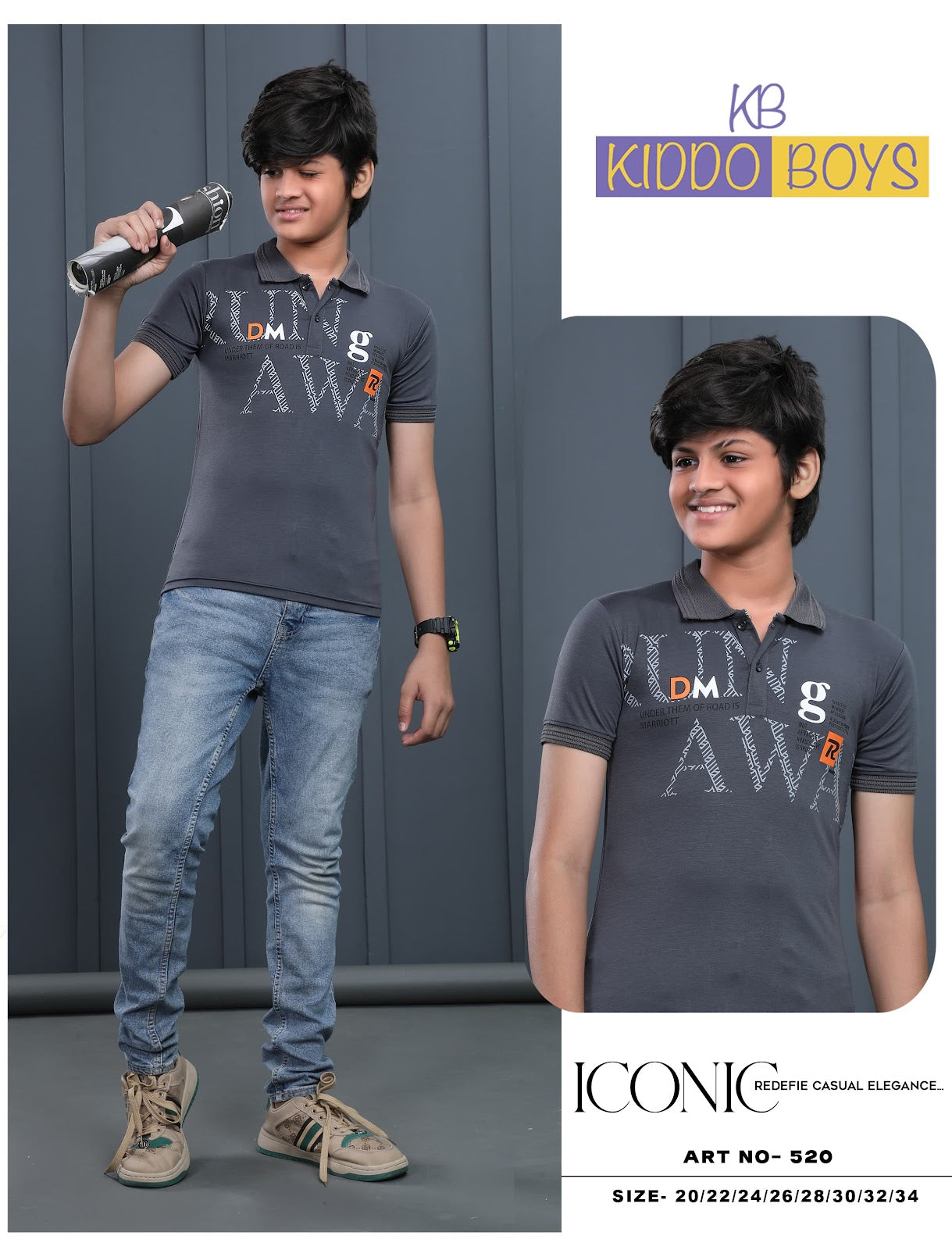 Art No 520 Kiddo Tencil Lycra Boys Tshirt Supplier India
