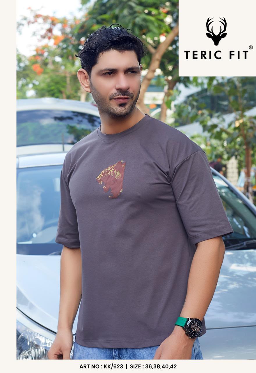 Art No 623 Teric Fit Cotton Mens Tshirts Supplier Ahmedabad
