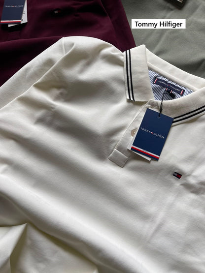 Art No 9300 Tommy Hilfiger Fake Cotton Mens Tshirts Wholesale Rate