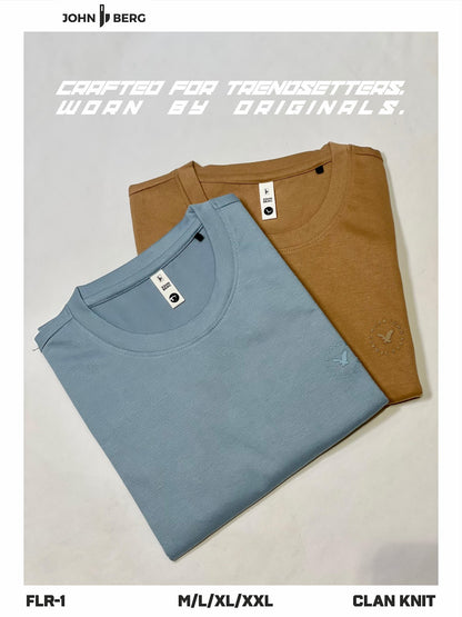 Art No Flr-1 John Berg Knit Mens Tshirts Wholesale Price