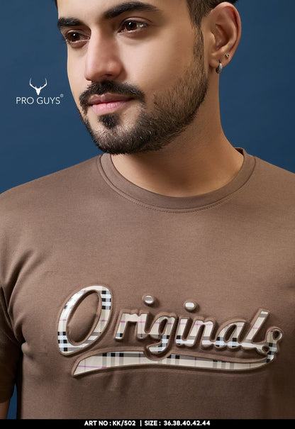 Art No Kk 502 Pro Guys Cotton Mens Tshirts Manufacturer