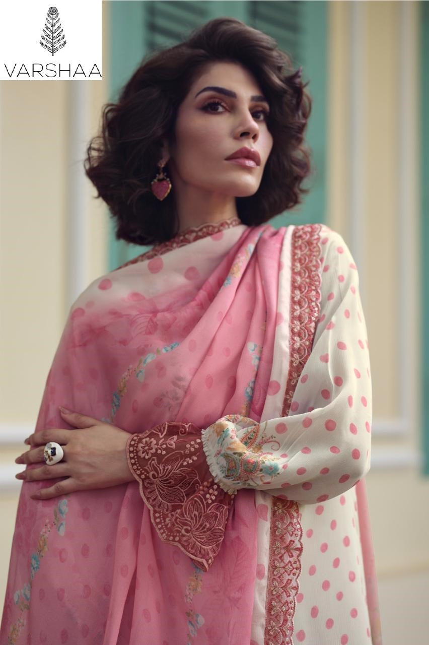 Artessa Varshaa Viscose Chinon Pant Style Suits Wholesaler
